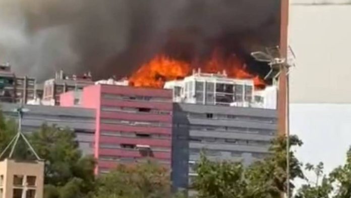 Incendio en Collserola se levanta el confinamiento en Nou Barris
