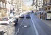 Muere un motorista embestido por un coche en la calle Aribau Muere un motorista embestido por un coche en la calle Aribau
