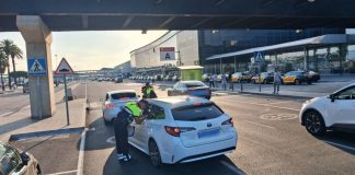 Nuevo operativo contra VTC sin autorización en el aeropuerto de Barcelona