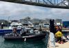 Rescatan a dos personas tras caer al mar desde una embarcación en Barcelona Rescatan a dos personas tras caer al mar desde una embarcación en Barcelona