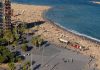 Rescatan a una mujer en estado crítico en la playa de Sant Sebastià Rescatan a una mujer en estado crítico en la playa de Sant Sebastià