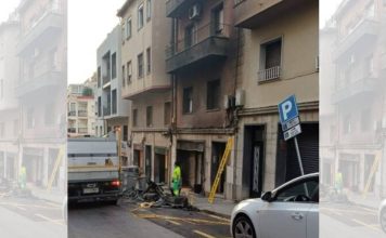 Un incendio de contenedores en el Guinardó reaviva la preocupación vecinal Un incendio de contenedores en el Guinardó reaviva la preocupación vecinal