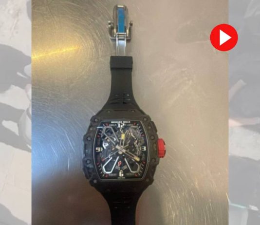 Un agente fuera de servicio detiene al ladrón de un reloj de 350.000 euros Una agente fuera de servicio detiene al ladrón de un reloj de 350.000 euros