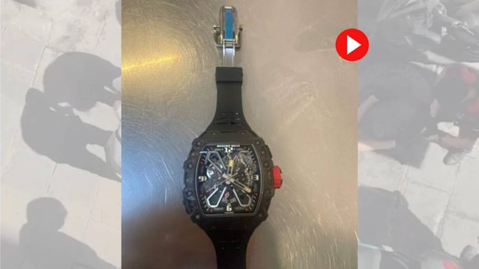 Una agente fuera de servicio detiene al ladrón de un reloj de 350.000 euros