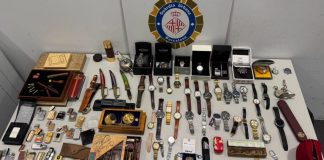 Detenido en Les Corts por robar 42 relojes y objetos por 15.000 euros