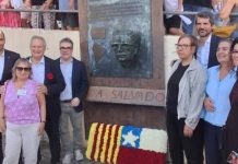 Barcelona homenajea a Salvador Allende en el 53 aniversario de su muerte Barcelona homenajea a Salvador Allende en el 53 aniversario de su muerte
