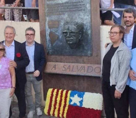 Barcelona homenajea a Salvador Allende en el 53 aniversario de su muerte Barcelona homenajea a Salvador Allende en el 53 aniversario de su muerte