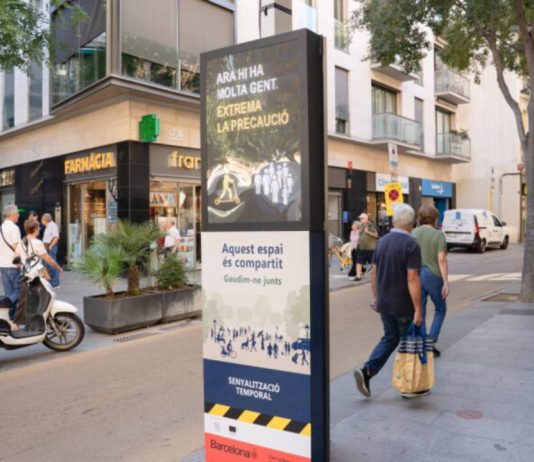 Barcelona prueba un sistema para mejorar la convivencia urbana Barcelona prueba un sistema para mejorar la convivencia urbana