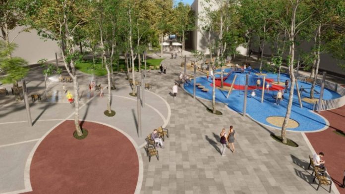 Barcelona renovará la plaza del Poeta Boscà con juegos de agua