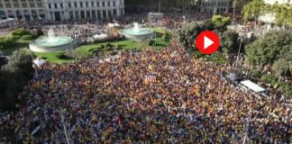 Diada en Barcelona: 45.000 personas en la manifestación independentista Diada en Barcelona 45.000 personas en la manifestación independentista