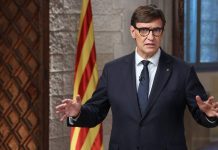Illa pide renovar la confianza en Catalunya y reivindica la unidad Illa pide renovar la confianza en Catalunya y reivindica la unidad