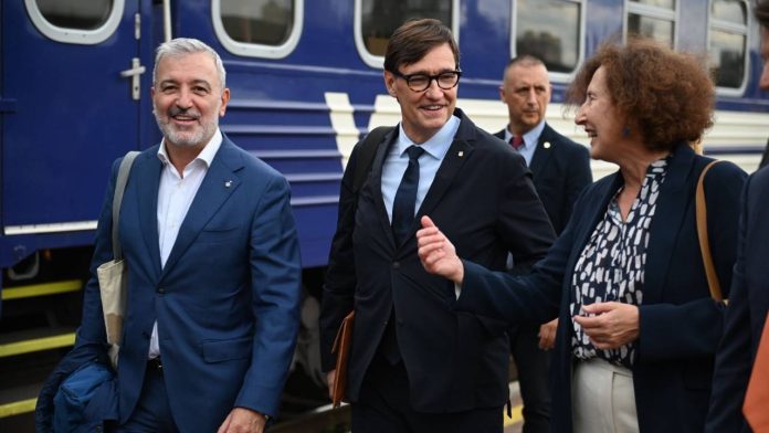 Illa refuerza en Ucrania el compromiso de Catalunya con Europa