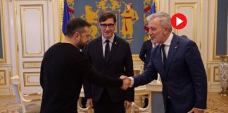 Illa y Collboni trasladan a Zelenski el apoyo de Catalunya a Ucrania Illa y Collboni trasladan a Zelenski el apoyo de Catalunya a Ucrania