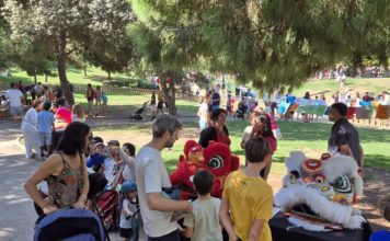 La Mercè llena de artes de calle la Estación del Norte y el Acueducto
