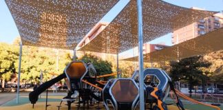 La plaza de la Palmera inicia una nueva fase de renovación en Barcelona La plaza de la Palmera inicia una nueva fase de renovación en Barcelona