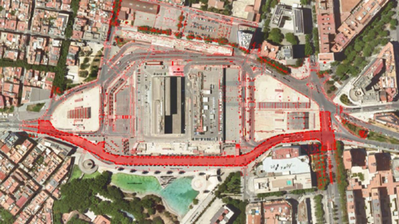 Barcelona reparará el paseo de Sant Antoni junto a Sants 1 Barcelona reparará el paseo de Sant Antoni junto a Sants