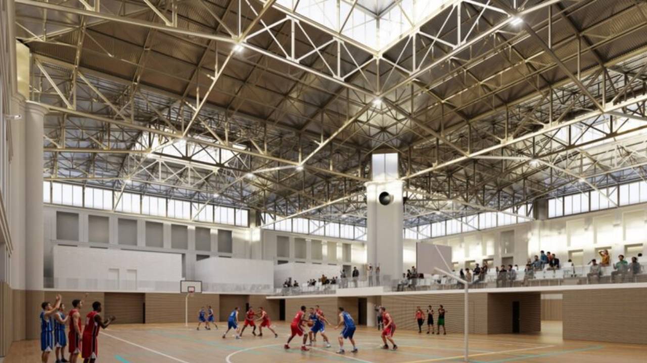 Nuevo polideportivo municipal del Poble-sec: empiezan las obras Nuevo polideportivo municipal del Poble-sec: empiezan las obras