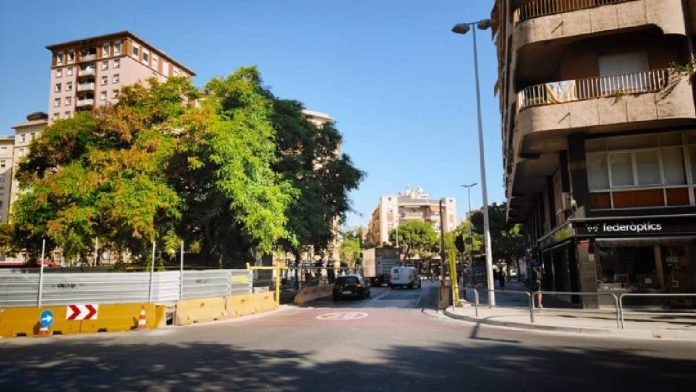 Obras en Plaza de Sants: nuevos cambios de tráfico en septiembre