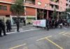 Protesta antifascista ante el mitin de Abascal en Barcelona Protesta antifascista ante el mitin de Abascal en Barcelona