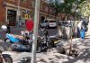Siete contenedores arden en una nueva oleada en el Guinardó Siete contenedores arden en una nueva oleada en el Guinardó