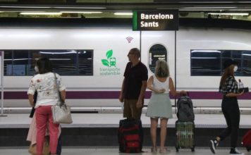 Temporal en Barcelona: suspendida la alta velocidad y con afectaciones en Rodalies Temporal en Barcelona: suspendida la alta velocidad y con afectaciones en Rodalies