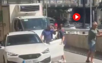 Una pelea entre conductores en vía Favencia deja un herido por arma blanca Una pelea entre conductores en vía Favencia deja un herido por arma blanca