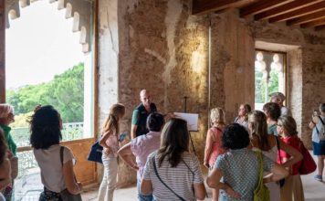 Vuelven las visitas guiadas al Palacio de Alfarràs en Barcelona Vuelven las visitas guiadas al Palacio de Alfarràs en Barcelona