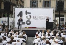 Barcelona celebra el Día de las Personas Mayores en Sant Jaume Barcelona celebra el Día de las Personas Mayores en Sant Jaume
