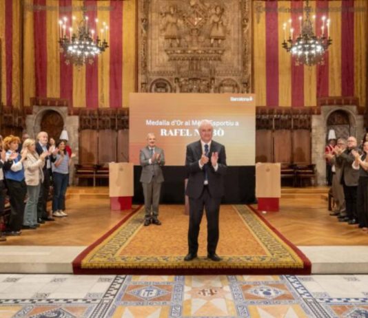 Barcelona concede la Medalla de Oro al Mérito Deportivo a Rafael Niubó Barcelona concede la Medalla de Oro al Mérito Deportivo a Rafael Niubó