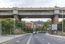 Comienzan las obras en el viaducto de Vallcarca Comienzan las obras en el viaducto de Vallcarca