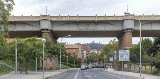 Comienzan las obras en el viaducto de Vallcarca Comienzan las obras en el viaducto de Vallcarca