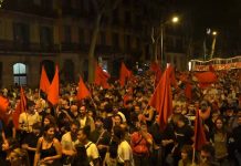 Miles de personas se manifiestan en Barcelona por el derecho a la vivienda Miles de personas se manifiestan en Barcelona por el derecho a la vivienda