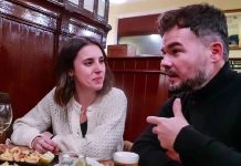 Rufián y Montero celebrarán un acto conjunto en Nou Barris Rufián y Montero celebrarán un acto conjunto en Nou Barris