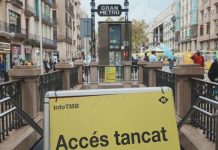 Temporal en Barcelona: incidencias en el Metro hoy