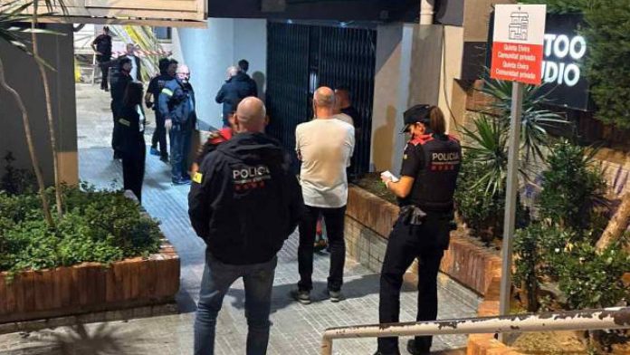 Tiroteo mortal en una tienda de tatuajes de Badalona