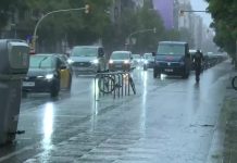 Barcelona supera los 100 litros y sufre inundaciones por las lluvias